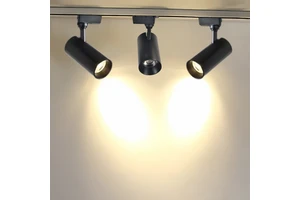 RONSE Aluminum LED COB Track Light-100-265V Easy Install 350 Horizontal 90 Vertical Rotation Modern Design for Clothing