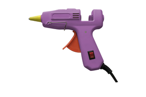Electric Single Temperature Corded Trigger Glue Gun with 7mm Hot Melt Sticks 150mm Length-DIY Grade