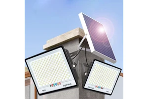 High Power LED Solar Flood Light Waterproof IP67 Garden Lights Outdoor Lighting with Remote Control Solar Street Lamp