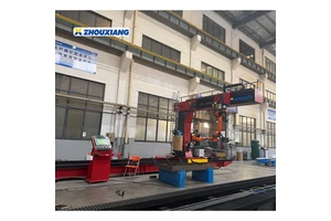 Steel Beam Fabrication Automatic 6 Axis Robotic Welding Machine Mig Welding Robot China