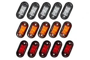 New 12V Truck Trailer Modification Car LED Lights Side Contour Lights
