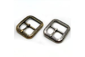 High Quality 35 and 20mm Vintage Silver Antique Metal Pin Buckle