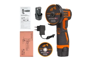 MINI Speed Control Angle Grinder Small Brushed 12V Wood Angle Grinder Power Tool