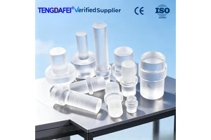 Wholesale Factory Direct Supply in Stock Waterproof Durable No Power Required Transparent Acrylic LED Light Guide Pillar