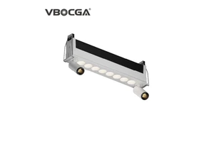 Adjustable Recessed Ceiling Lamp Rotatable Linear Spotlight LED Grille Lights 6W 10W Indoor Light for Home Office