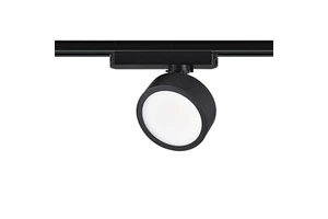 Aluminum Round GU10 LED Track Light-Adjustable Color Temperature (2700K-6000K) 18W 3CCT Options CRI 90 Dimmable Modern Design