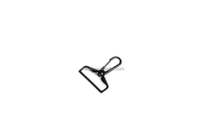 Matte Black Handbag Metal Swivel Clasp Snap Hook Buckle for 38mm Lanyard