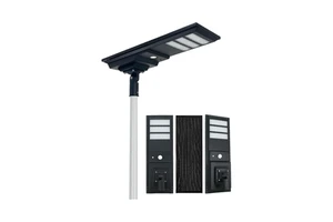 High Power LED Radar Sensor Solar Street Light with AC Power IP65 Waterproof for Municipal Road Outdoor Use