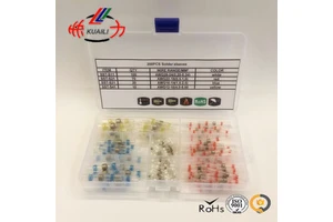 200PCS Solder Sleeve Wire Splices Set Water Proof Butt Connector Heat Shrink Solder Sleeve Wire Splices Kit