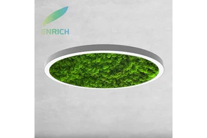 Moss 0-10V/DALI Dimmable Circular LED Curved Profile Light for Offices, Hotels, Banks, and Schools