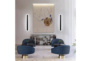 Modern Style High Quality Villa Porch Bar Stair Corridor Display 40cm 60cm 80cm 100cm 120cm Linear Wall Light