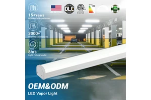Hot Sale Parking Lot School Office 4ft 8ft 36w 60w Slim Linear Led Batten Lights