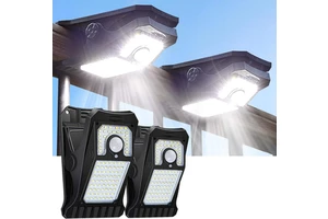 wholesale Solar light Outdoor Solar Lamp with Motion Sensor Waterproof Garden Light Clip Lamp Design