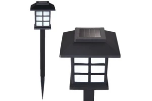 In March NN63 Water-Resistant LED Solar Garden Light with Poly-Si Solar Cell 25000 Hours Lifespan 1-Year Warranty
