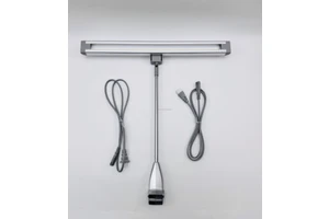 21W LED Trade Show Spotlight 120 Beam Angle CRI 80 2000-2100 Lumens Linear Exhibition Lamp for Booth, Museum & Retail Fixture