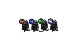 SHEHDS DMX512 Pinspot Effect LED Light DJ Disco Show Spotlights Lighting For Wedding Stage Lights Equipment