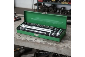 kit de herramientas wrench set tools 3/8" 18pcs