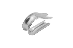 Thimble Cheap Rigging Hardware Galvanized Carbon Steel DIN6899B Wire Rope Fitting