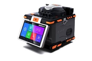 2024 New Performance Soudeuse Optique Ftth 6 Motor Automatic Fiber Optic Fusion Splicer GUANGYAN M5 5200mAh Battery FTTX Use