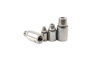 AB Series Monoflow Stainless Steel High Speed Air Rotary Union High Pressure Water Rotary Joint Threaded Can Be Customized