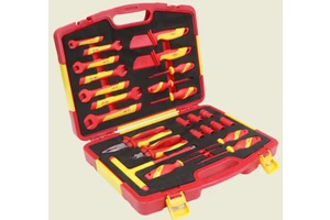 25Pcs Kit De Herramientas Electric Hand Tool Box Set Mixing 1000v Vde Insulated Tools Set for Electricians 6Screwdriver 7spanner