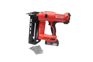Industrial Cordless Electric Nail Gun Brushless Motor 2.5AH Battery 3 Per Sec Nailing Machine for Straight Shape Nails