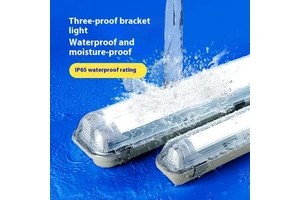 Led Tri Proof Lamp Integrated Double Tube Fluorescent Light Waterproof Dustproof Explosion Proof Light Case T8 LED Tubes Bulb