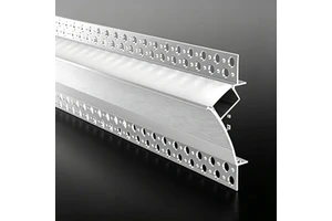 6000 Series Aluminum Alloy LED Profile Lamp Anodized Surface T5 Tempered LED Plastic Structure groove Aluminum Alloy LED Profile
