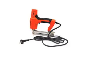 Best Selling Durable Industrial Electric Duty Staple Gun with F30 Nail Compatibility and 220V Battery