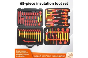 Insulation Tool Industrial Grade Auto Repair Kit VDE Auto Maintenance and Repair Chrome Vanadium Steel Electrical Tool Kit