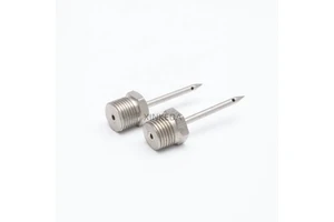 304 Stainless Steel R1/8 with sharp Pen Tip Needle with Hole on Side at Top Customized Side Hole Pencil Point Tip Needle