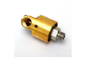 5557 Series Copper Rotary Joint DN10 Dn200 Threaded Connection For Cooling Water Hydraulic Oil Vacuum
