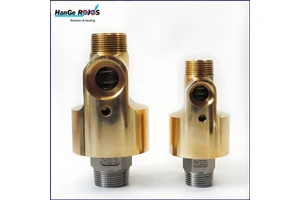 HD/HS Single & Double Flow Brass Rotary Joint 360 Degree Rotation High Temp High Pressure Cooling Water Swivels