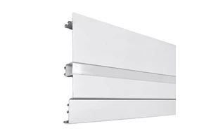 Temper Double Eyelid Linear Lamp for Living Room Ceiling Aluminum Groove Top Corner Plaster Line Lamp Slot-Free Design