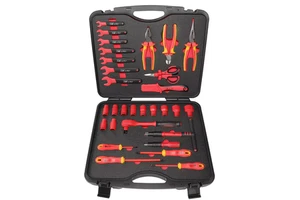 30 Piece Insulated Socket Wrench Tool Set for New Energy Car VDE Certified to 1000V AC Electrician Tools