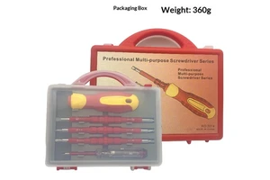 Professional Electrician Screwdriver Set Insulated Design Safe Hand Tool for Circuit Maintenance and Electrical Repair Work