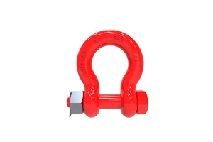 High Strength Forged Alloy Steel Bolt Shackle Dee Shackle Design For Mining And Heavy Industry Applications