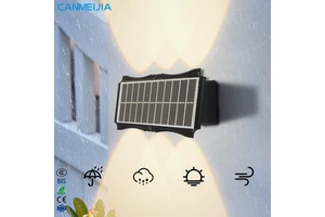 LED Light With Solar Lights for Home Waterproof Solar Garden Lamp/Outdoor Solar Lamp Solar Wall Light/Solar Lights Outdoor