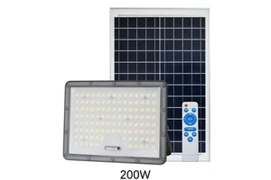 New LENS IP65 High Quality New Mould and High Lumen LED Solar Floodlight