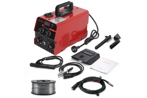 MIG-250 220V Portable Welding Machine 3-in-1 Mma Lift Tig Igbt Inverter Gasless Mig Welder 0.8mm Solid Wire Diameter