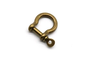 Wholesale Price Zinc Alloy Horseshoe Buckle DIY Keychain Rigging Hardware D Shackle Bow Shackles