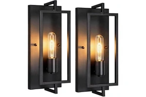 Cross-border American-style LED Wall Lamp For Bedroom Stairwell Corridor-High-End Aesthetic