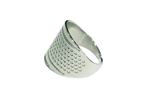 Craft Quilting Sewing Metal Thimble Silver Metric Thimble
