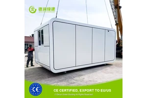 Windproof Heavy Duty Modern Garden Room with Integrated Air Conditioner and Lighting for Glamping Resort Camp Accommodation 20