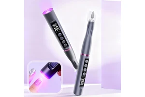 Rechargeable Nail Drill Machine 35000 RPM Professional Electric Cordless E File Portable Manicure Kit For Salon Home