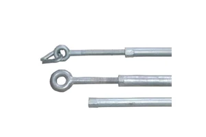 Stay Assembly Complete 5/8"x1830mm 3/4"x2400 M16 M20 Thimble Bow/turnbuckle Type Pole Line Hardware Manufacturer Supplier