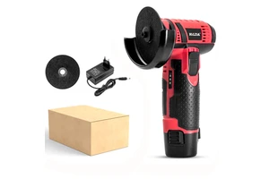 Cordless Mini Polisher Metal Polishing & Cutting Machine 12V Multifunction Angle Grinder DIY