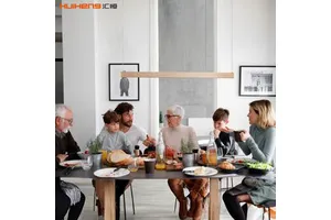 Sleek Design LED Linear Pendent Light for Kitchen Living Room and Display Lighting