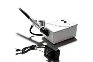 Linhaiveta Air Brush Gun Spray Cake Decorating Airbrush Kit with Compressor for Nail Art