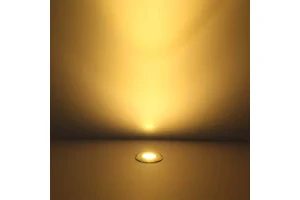 Low Voltage Recessed LED Deck Light Kits , in Ground Outdoor 304 Stainless Steel LED Buried Landscape Light